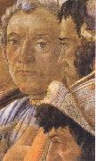 Sandro Botticelli White-haired man in group at right china oil painting artist